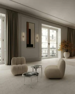 Toe Fåtölj, Bouclé