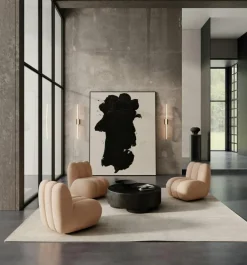 Toe Fåtölj, Bouclé