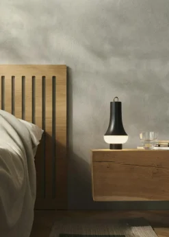 Louis Poulsen Portabla Lampor|Portabla Lampor-Tomoshi Bordslampa Portabel, Mörkbrun