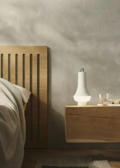 Louis Poulsen Portabla Lampor|Portabla Lampor-Tomoshi Bordslampa Portabel, Mörkbrun