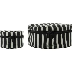 House Doctor Boxar & Askar-Topp Förvaring 2-pack, Svart/Vit