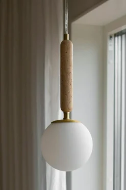 Torrano 15 Pendel, Travertin