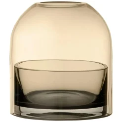 AYTM Ljuslyktor-Tota Ljuslykta Small, Svart/Amber