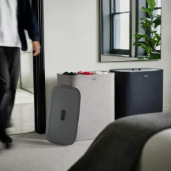 Tota Trio Tvättkorg 90 L, Ecru