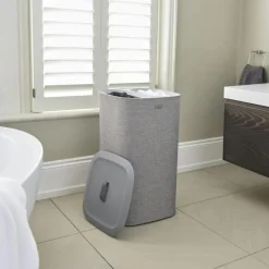 Joseph Joseph Tvättkorgar-Tota Tvättkorg 60 L, Grå