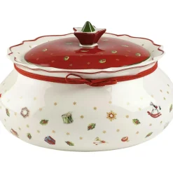 Villeroy & Boch Förvaringsburkar & Lock|Julserviser-Toy's Delight Burk Med Lock, 20.5x14x20.5 cm