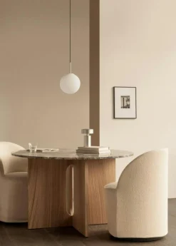 Tr Bulb Pendel, Matt / Svart