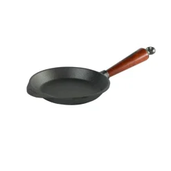 Skeppshult Stekpannor-Traditional Stekpanna Med Trähandtag, 28 cm