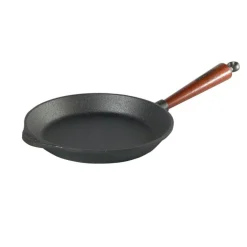 Skeppshult Stekpannor-Traditional Stekpanna Med Trähandtag, 28 cm