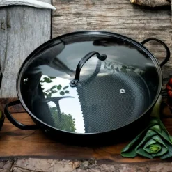 Satake Kastruller-Traktörpanna Lättviktig Gjutjärn Med Non-stick Beläggning Ø26 cm,