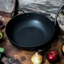 Satake Kastruller-Traktörpanna Lättviktig Gjutjärn Med Non-stick Beläggning Ø26 cm,