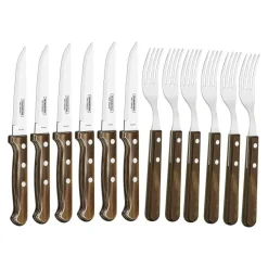 Tramontina Bestickset-Biffbestickset 12-pack Ljus