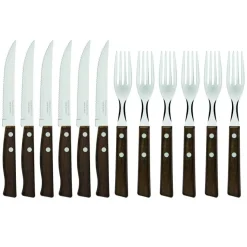 Tramontina Bestickset-Biffbestickset 12-pack Mörk