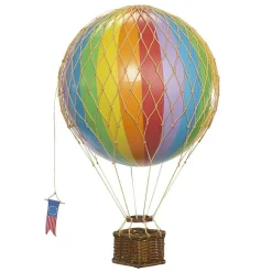 Travels Light Luftballong 18x30 cm, Red Hearts