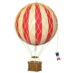 Travels Light Luftballong 18x30 cm, Red Hearts