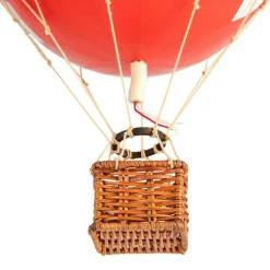 Travels Light Luftballong 18x30 cm, Red Hearts