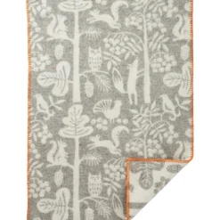 Tree climbers Pläd 65x90 cm, Grå