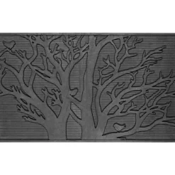 Dixie Utomhusmattor & Balkongmattor|Dörrmattor-Tree Gummimatta, 45x75 cm