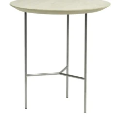 Mavis Soffbord-Tribeca Sidobord / Satinkromat Stål, 47 cm