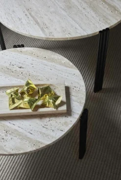 AYTM Soffbord-Tribus Soffbord 80 cm, Guld / Svart