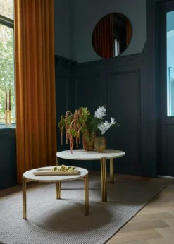 AYTM Soffbord-Tribus Soffbord 80 cm, Guld / Svart