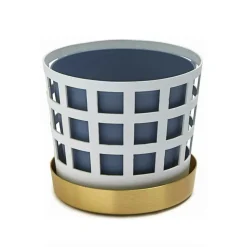 Trio Blomkruka Liten Square, Vit