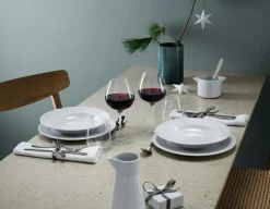 Trio Legio Nova Djup Tallrik 25 cm, Vit