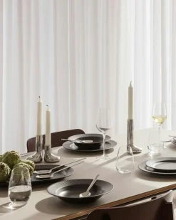 Trio Legio Nova Middagstallrik 25 cm, Svart