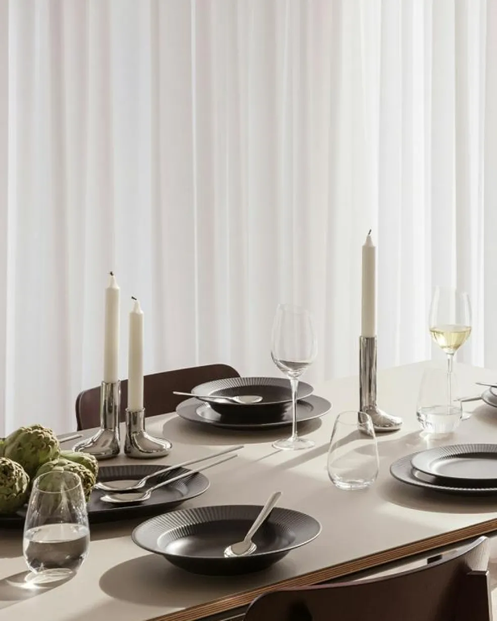 Trio Legio Nova Middagstallrik 25 cm, Svart