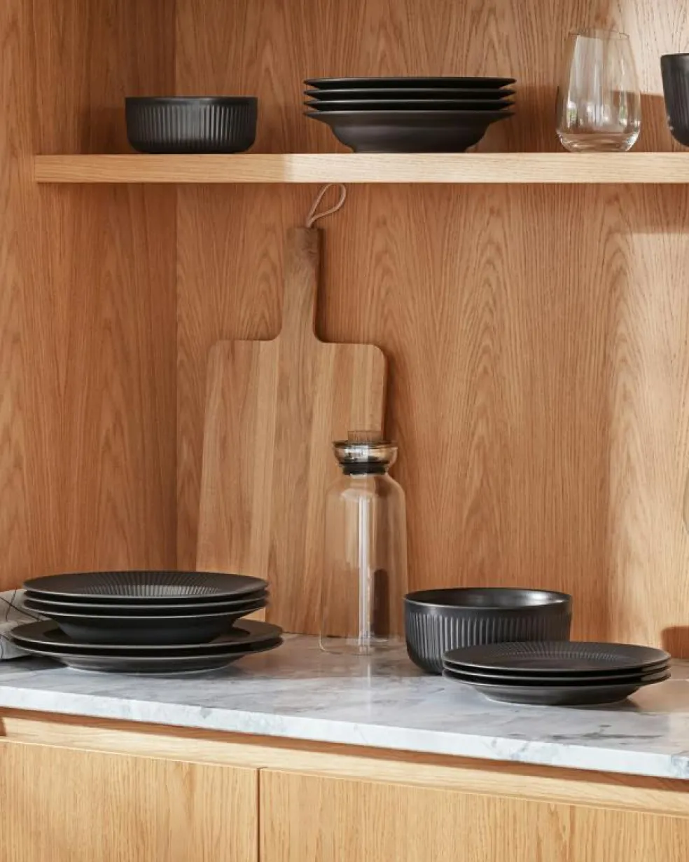 Trio Legio Nova Middagstallrik 25 cm, Svart