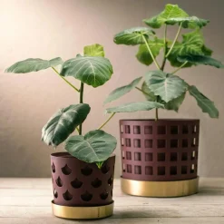 Klong Krukor-Trio Square Kruka , Ø12 cm / Small