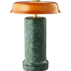 Trip No. 2 Portabel Lampa, Marmor Silver / Rose