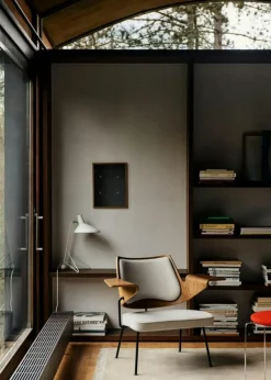 &Tradition Skrivbordslampor|Bordslampor-Tripod HM9 Bordslampa, Mattvit