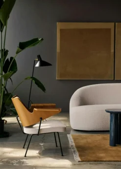 &Tradition Läslampor|Golvlampor-Tripod HM8 Golvlampa, Mattvit