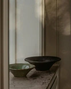 Triptych Dekorationsskål, Ø30x8,5 cm, Mocha