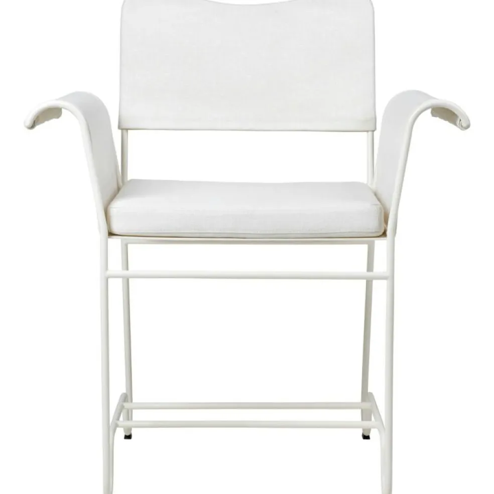 Tropique Matstol, Classic White Semi Matt / Udine 06