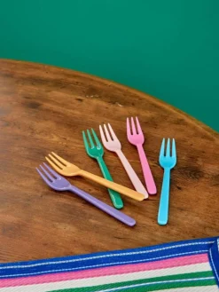 Tårtgaffel 6-pack, Multi SS24