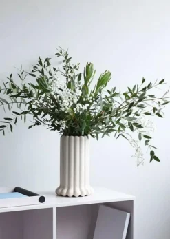 Tubular Vas 24 cm, Grön