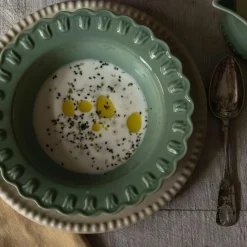 Tulipa Djup Tallrik 23 cm 2-pack, Almost Black