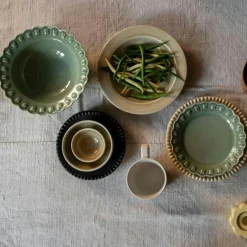 Tulipa Djup Tallrik 23 cm 2-pack, Almost Black