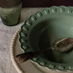 Tulipa Djup Tallrik 23 cm 2-pack, Almost Black