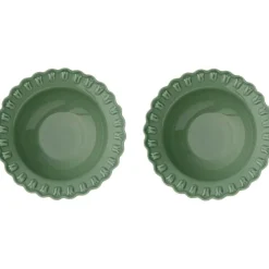 Tulipa Djup Tallrik 23 cm 2-pack, Almost Black