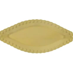 Potteryjo Uppläggningsfat-Tulipa Serveringsfat 20x45 cm, Vit