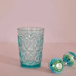 RICE Tumblerglas|Dricksglas-Tumblerglas Akryl 50 cl, Klar