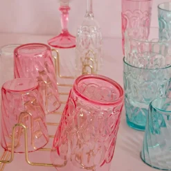 RICE Tumblerglas|Dricksglas-Tumblerglas Akryl 50 cl, Klar