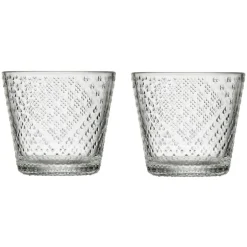 Iittala Dricksglas-Tundra Glas 29 cl 2-pack, Tallgrön