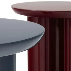 Tung JA3 Sidobord Ø 38 cm, Steel Blue