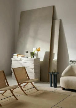 Tung JA3 Sidobord Ø 38 cm, Steel Blue