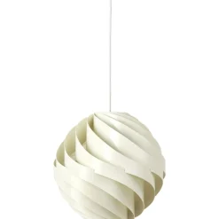 GUBI Pendellampor-Turbo Pendel Ø 36 cm, Glossy Alabaster White