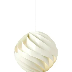 GUBI Pendellampor-Turbo Pendel Ø 36 cm, Glossy Alabaster White